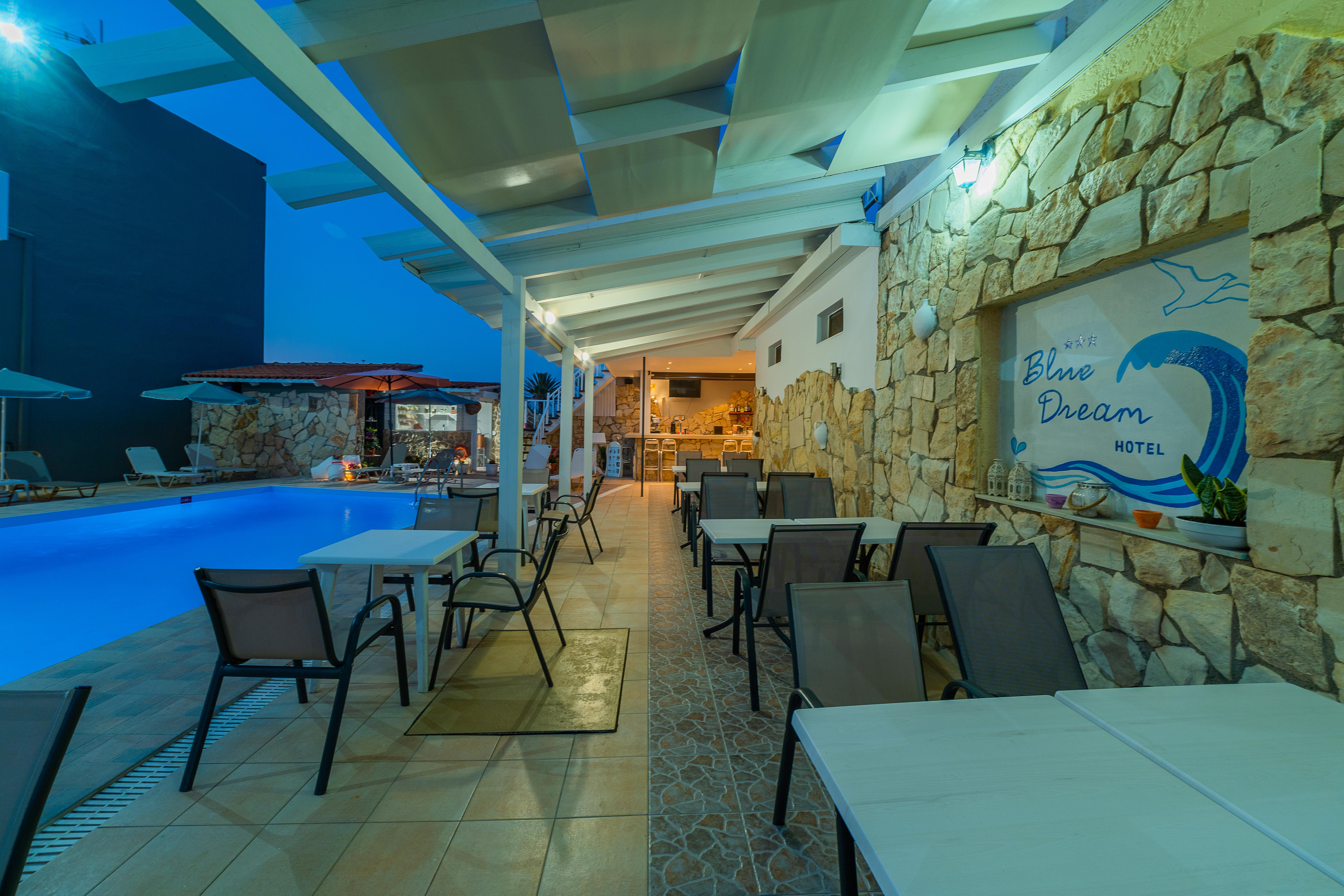 Blue Dream Hotel Stavromenos  Exteriör bild